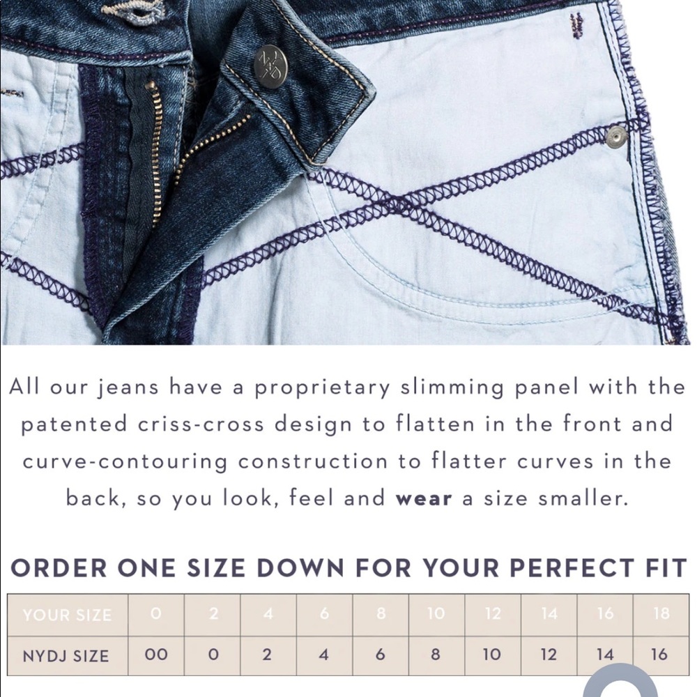 NYDJ Marilyn Straight Crop Cuff Jeans - Picture 4 of 14